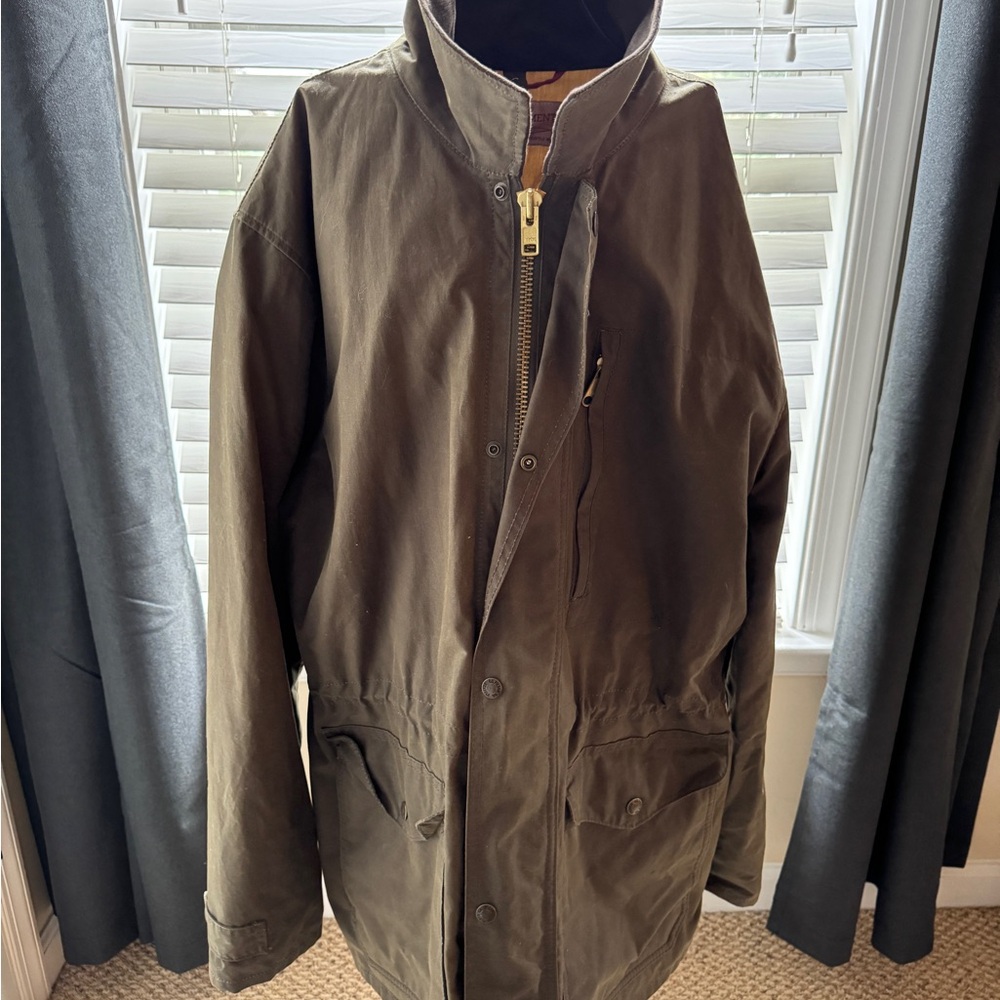 Men's Filson Olive Green Waxed Jacket